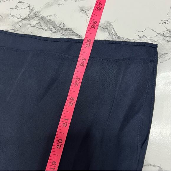 Vince Silk Blend Utility Shirt blue Sz S - Picture 9 of 9